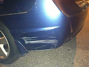 Kratzer Sto&szlig;stange